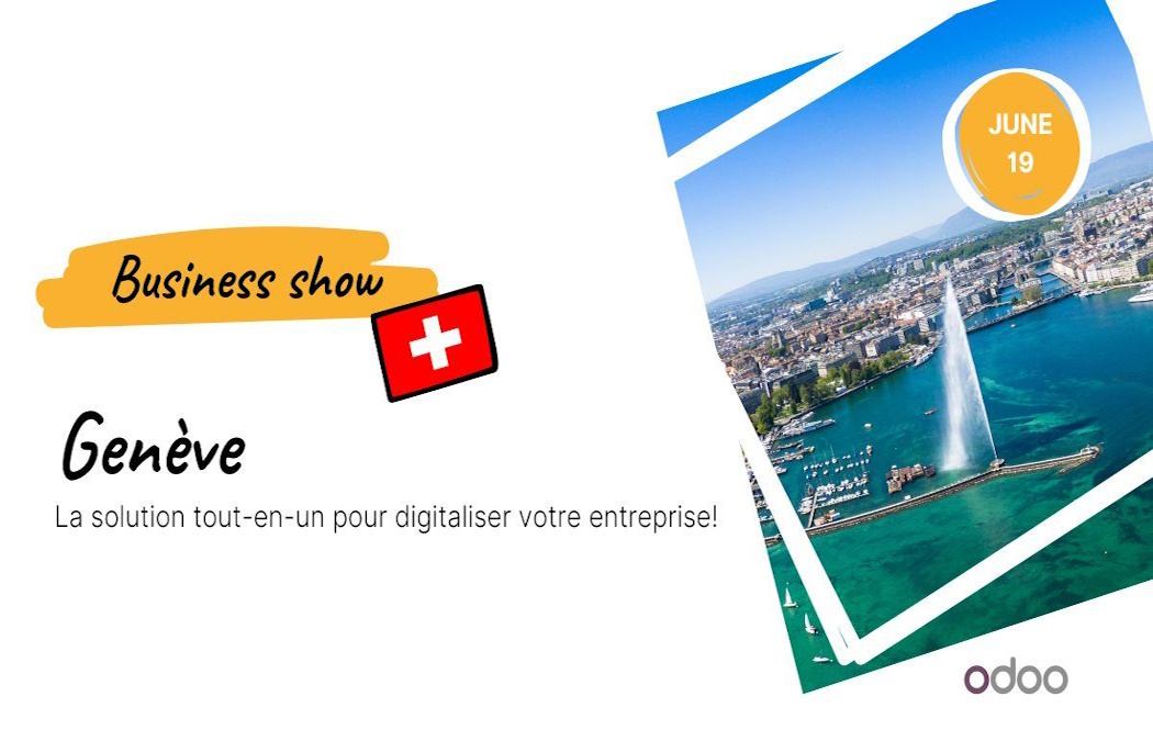 Odoo Roadshow à Genève le 19 Juin